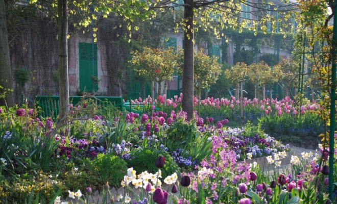 Claude Monet’nin Giverny’deki bahçesi