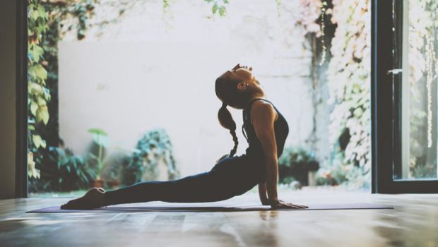 Evde Yoga Odası